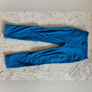 Lululemon blue- teal All The Right Places High-rise waisted cropped 23”